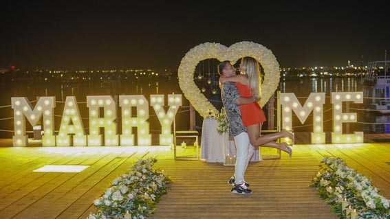 MARRY ME Proposal In Sharm El Sheikh