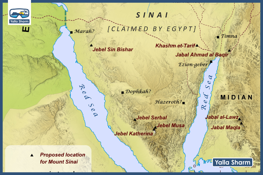 Полуостров Синай | Определение, карта, история и факты