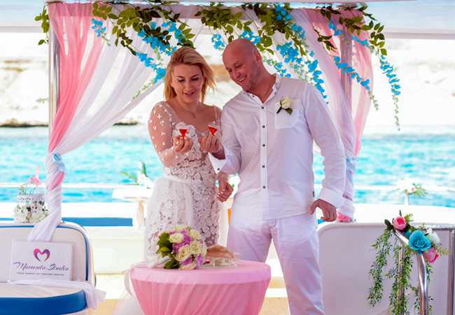 Wedding Ceremony On The Yacht In Sharm El Sheikh