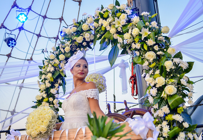 Wedding on luxury yacht in Sharm El Sheikh