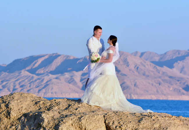 Matrimonio sulla spiaggia a Sharm EL Sheik